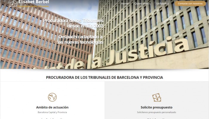 Web Berbel Procuradores